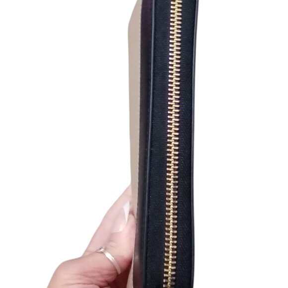 Kate Spade♠️NEW Toasted Hazelnut Madison Full Size Zip Wallet $239 - Picture 7 of 10